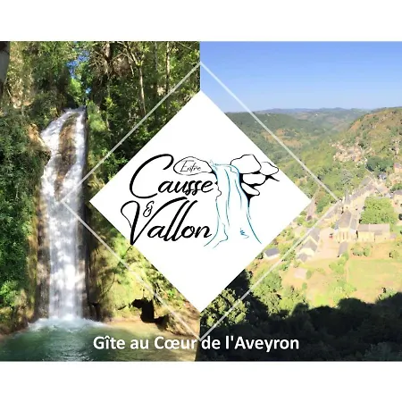 Gite Entre Causse Et Vallon, Tout Confort Pour 4 Personnes Dans Grange Renovee Au Coeur De L'Aveyron Salles-la-Source Exterior foto