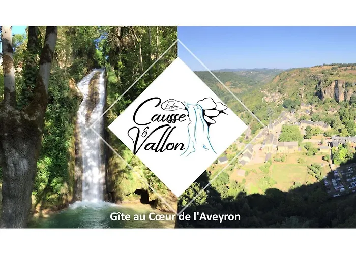 Gite Entre Causse et Vallon, tout confort pour 4 personnes dans grange rénovée au coeur de l\'Aveyron